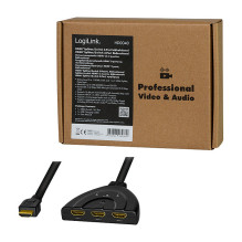 Perjungti HDMI,3-port,bidirekt(1x3 / 3x1),4K / 30Hz,CEC Perjungti HDMI,3-port,bidirekt(1x3 / 3x1),4K / 30Hz,CEC