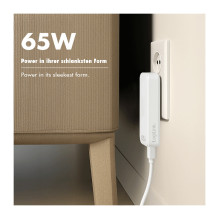 Logilink USB Steckdosena adapteris 1xUSB-A, 1xUSB-C, 65W weiß Logilink USB Steckdosena adapteris 1xUSB-A, 1xUSB-C, 65W weiß