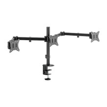 LOGILINK BP0173 Trijų monitorių laikiklis 17-27inch kiekvienos rankos ilgis 658mm aliuminio