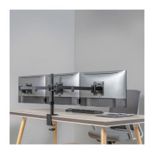 LOGILINK BP0173 Trijų monitorių laikiklis 17-27inch kiekvienos rankos ilgis 658mm aliuminio