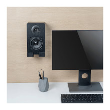 Logilink Soundbar-Wandhalterung, f. 9-15,4cm Breite, schwarz Logilink Soundbar-Wandhalterung, f. 9-15,4cm Breite, schwarz