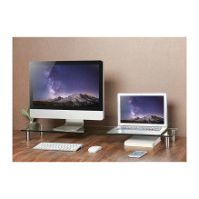 Logilink Monitorerhöhung / -Tisch aus Glas, extra breit Logilink Monitorerhöhung / -Tisch aus Glas, extra breit