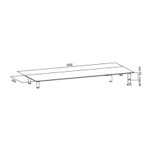 Logilink Monitorerhöhung / -Tisch aus Glas, extra breit Logilink Monitorerhöhung / -Tisch aus Glas, extra breit