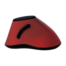 Logilink Maus, ergonomiškas vertikalus, Funk 2,4 GHz, rot