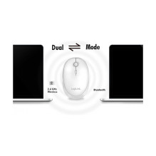 Logilink Maus Funk Bluetooth,2.4GHz,800 / 1200 / 1600dpi,weiß Logilink Maus Funk Bluetooth,2.4GHz,800 / 1200 / 1600dpi,weiß