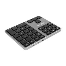 Logilink Klaviatūra Bluetooth, mit 35 Tasten, ALU, Space grau Logilink Klaviatūra Bluetooth, mit 35 Tasten, ALU, Space grau