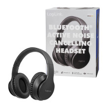 Logilink Bluetooth Headset,Active-Noice-Cancelling,V5.0,schw Logilink Bluetooth Headset,Active-Noice-Cancelling,V5.0,schw
