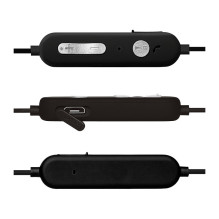 Logilink „Bluetooth“ stereofoninės ausinės, BT V5.0, juodos spalvos