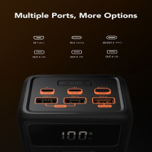 Veger Powerbank Veger Tank Lite (W5001) PD QC3.0 5A 22,5W 50000 mAh black Veger Powerbank Veger Tank Lite (W5001) PD QC3.0 5A 22,5W 50000 mAh black