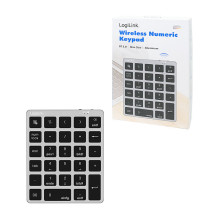 Logilink Belaidis ryšys 28-Tasten-Keypad BT 5.0, kosmosas