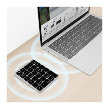 Logilink Belaidis ryšys 28-Tasten-Keypad BT 5.0, kosmosas