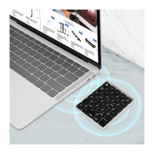 Logilink Belaidis ryšys 28-Tasten-Keypad BT 5.0, kosmosas