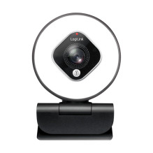 Logilink Interneto kamera FHD 76° Dual-Mikro Autof. Ringlicht Stativ Logilink Interneto kamera FHD 76° Dual-Mikro Autof. Ringlicht Stativ
