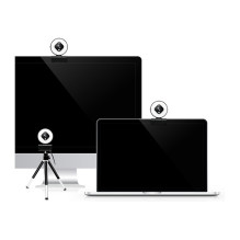 Logilink Interneto kamera FHD 76° Dual-Mikro Autof. Ringlicht Stativ Logilink Interneto kamera FHD 76° Dual-Mikro Autof. Ringlicht Stativ