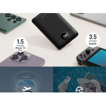 „Veger“ išorinė baterija „Veger C11“ (W1170) PD QC3.0 2A 22,5W 10000 mAh su integruotais laidais, USB C / „Lightning“, j „Veger“ išorinė baterija „Veger C11“ (W1170) PD QC3.0 2A 22,5W 10000 mAh su integruotais laidais, USB C / „Lightning“, j