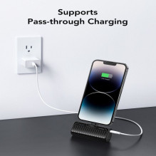 Veger Powerbank Veger PlugOn (W0558P) PD QC3.0 2,4A 20W 5000 mAh with a built-in connector Lightning black Veger Powerbank Veger PlugOn (W0558P) PD QC3.0 2,4A 20W 5000 mAh with a built-in connector Lightning black