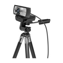 Logilink Webcam 1080p FHD Webcam + Dual-Mikro 120° manu Fok. Logilink Webcam 1080p FHD Webcam + Dual-Mikro 120° manu Fok.
