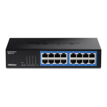 TRENDnet TEG-S17D, 16-Port Gigabit-Stalinio kompiuterio jungiklis TRENDnet TEG-S17D, 16-Port Gigabit-Stalinio kompiuterio jungiklis