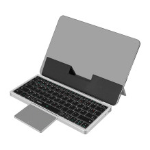 Keyboard, BT 5.1, 3 channel, w / touchpad, grey