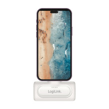 Logilink Mobilusis išorinis akumuliatorius, LiPo, 5000 mAh, integruotas USB-C jungtis, baltas Logilink Mobilusis išorinis akumuliatorius, LiPo, 5000 mAh, integruotas USB-C jungtis, baltas