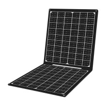 Foldable Solar Panel, 1x USB-C, 1x USB-A, DC out, 30W