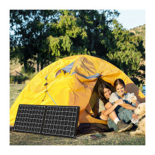 Foldable Solar Panel, 1x USB-C, 1x USB-A, DC out, 30W