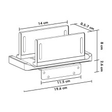 Logilink CPU Mount, Multifunctional for Thin Clients, black