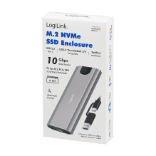 USB 3.2 Gen2 SSD Enclosure USB-C to PCIe NVMe USB 3.2 Gen2 SSD Enclosure USB-C to PCIe NVMe