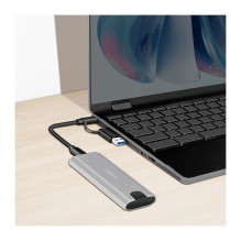 USB 3.2 Gen2 SSD Enclosure USB-C to PCIe NVMe USB 3.2 Gen2 SSD Enclosure USB-C to PCIe NVMe