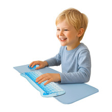 Desk Mat, 700 x 300 mm, blue