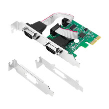 Logilink PCI-Express Card, 2x seriell Logilink PCI-Express Card, 2x seriell