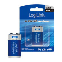Baterija, itin galinga šarminė 9V, 1pcs. Lizdinė pakuotė Baterija, itin galinga šarminė 9V, 1pcs. Lizdinė pakuotė