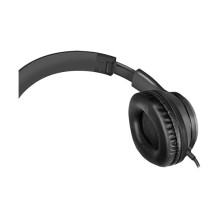 Headset Stereo, with Microphone, 1x 3.5mm, black Headset Stereo, with Microphone, 1x 3.5mm, black