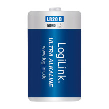 Baterija, itin galinga šarminė LR20, 2pcs. Lizdinė pakuotė