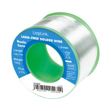 Soldering wire, lead free, 1mm 100g Soldering wire, lead free, 1mm 100g