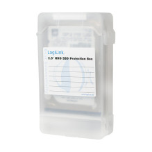 2,5" HDD protection box for 2 HDD / SSD, white 2,5" HDD protection box for 2 HDD / SSD, white