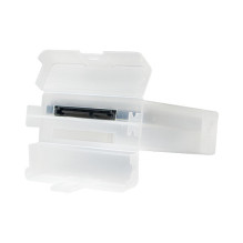 2,5" HDD protection box for 2 HDD / SSD, white 2,5" HDD protection box for 2 HDD / SSD, white