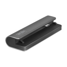 USB 3.2 Gen1 docking station, 7-port, PD, for iPad, aluminum USB 3.2 Gen1 docking station, 7-port, PD, for iPad, aluminum