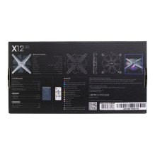 Inter-Tech Lüfter 120*120*30 ALSEYE HALO X12 Kit Inter-Tech Lüfter 120*120*30 ALSEYE HALO X12 Kit