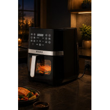 Brock DAF 6501 G Air Fryer 6,5L 1800W, Grey Brock DAF 6501 G Air Fryer 6,5L 1800W, Grey