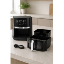 Brock DAF 6501 G Air Fryer 6,5L 1800W, Grey Brock DAF 6501 G Air Fryer 6,5L 1800W, Grey