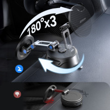 Automobilinis telefono laikiklis Joyroom JR-ZS510 (dashboard) juodas Automobilinis telefono laikiklis Joyroom JR-ZS510 (dashboard) juodas