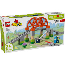 Konstruktorius - LEGO DUPLO TOWN 10426 Tiltas ir Geležinkelio Bėgiai 42 Elementai Konstruktorius - LEGO DUPLO TOWN 10426 Tiltas ir Geležinkelio Bėgiai 42 Elementai