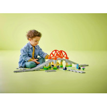 Constructor - LEGO DUPLO TOWN 10426 Bridge and Railway Tracks 42 Elements