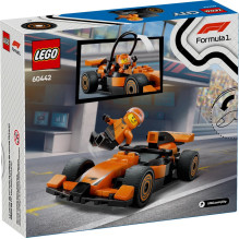 Constructor - LEGO CITY 60442 F1 driver with McLaren racing car 86 pcs. Constructor - LEGO CITY 60442 F1 driver with McLaren racing car 86 pcs.