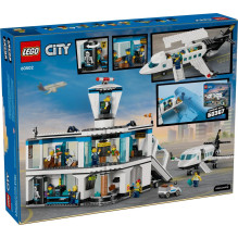 Statybų rinkinys - LEGO CITY 60502 Oro uostas su lėktuvu (Lego, 887 dalys, 9 minifigūrėlės) Statybų rinkinys - LEGO CITY 60502 Oro uostas su lėktuvu (Lego, 887 dalys, 9 minifigūrėlės)