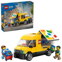 Building set - LEGO City 60500 LEGO Van (Lego, 276 pieces, 2 minifigures) Building set - LEGO City 60500 LEGO Van (Lego, 276 pieces, 2 minifigures)
