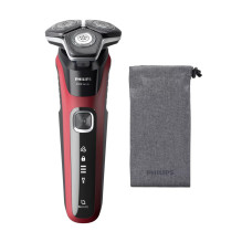 Philips SHAVER Series 5000 S5883 / 10 men's shaver Rotation shaver Trimmer Black, Red Philips SHAVER Series 5000 S5883 / 10 men's shaver Rotation shaver Trimmer Black, Red