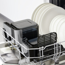 Tefal Dual Easy Fry Grill EY905D Dviguba 8,3 l Atskirai pastatoma 2700 W Karšto oro gruzdintuvė Nerūdijančio plieno Tefal Dual Easy Fry Grill EY905D Dviguba 8,3 l Atskirai pastatoma 2700 W Karšto oro gruzdintuvė Nerūdijančio plieno