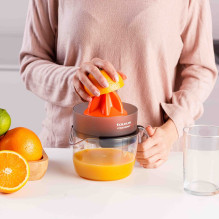 Taurus CITRUS COMPACT Hand juicer 30 W Black, Orange, Transparent